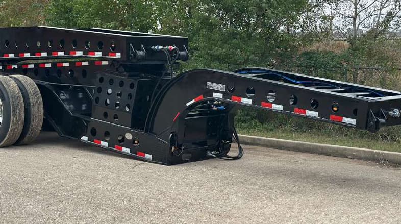 Finished trailer repair with professional final condition